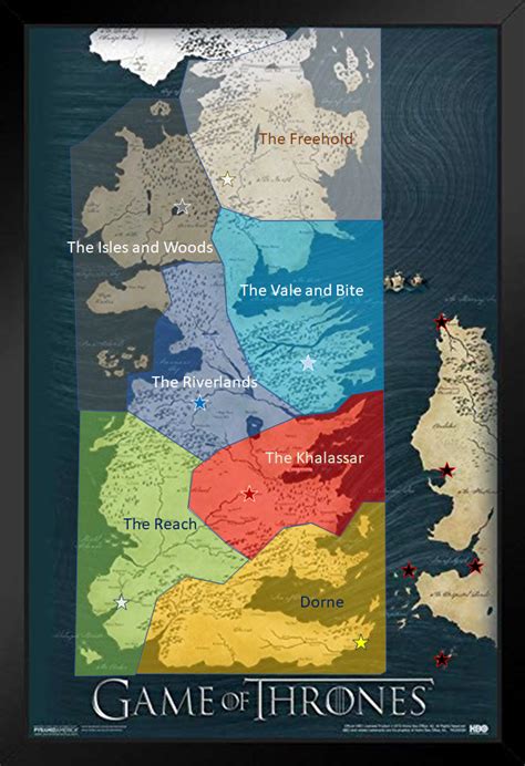 Challenges of Implementing MAP Games Of Thrones Map Of The Seven Kingdoms